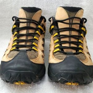 Merrell Mens Reflex Birch Yellow Trail Shoes